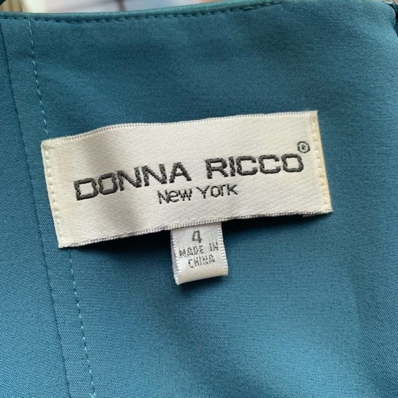 Light Blue Grey Cocktail Dress - Picture 6 of 6